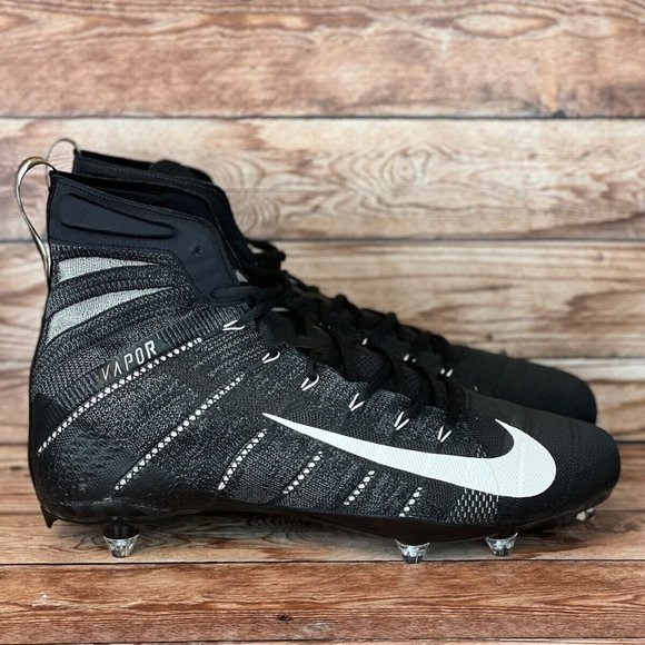 Nike Vapor Untouchable 3 Elite Black BV6699-001 Men’s Size 14 Football Cleats main image 4